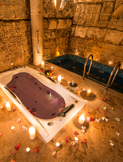 Jacuzzi and Massage for Stress Relief